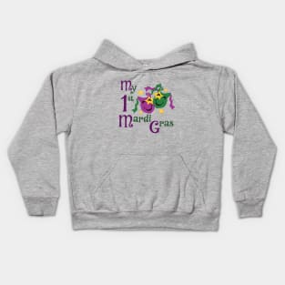 My 1st Mardi Gras Kids Hoodie